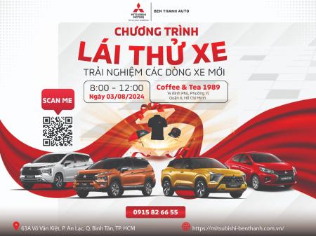 CHƯƠNG TRÌNH LÁI THỬ XE MITSUBISHI TẠI QUẬN 6